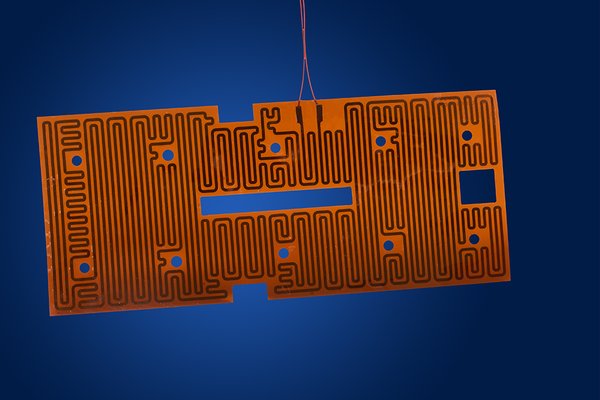 Éléments chauffants flexibles en kapton